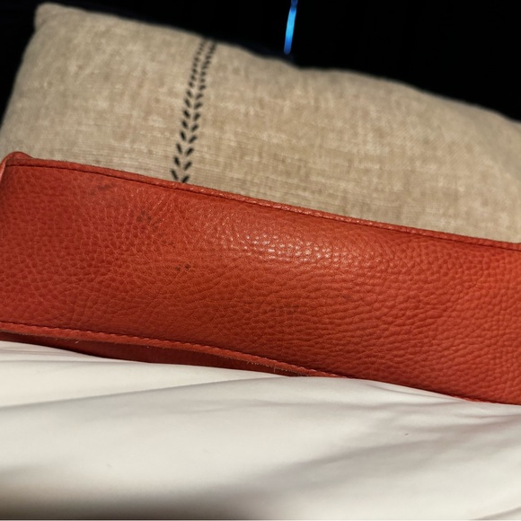 Portland Leather Large Poppy Crossbody in Watermelon 🍉(discontinued color) - Picture 9 of 11